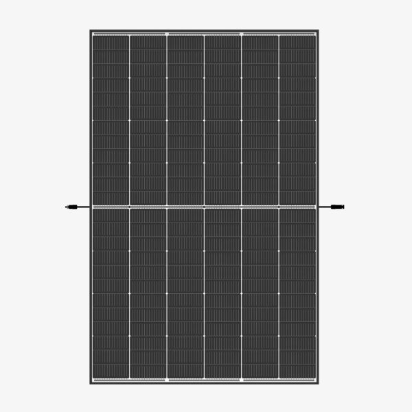 Trina Vertex S+ N-Type Dual Glass 445W - Triple-Cut 1500V (schwarzer Rahmen)